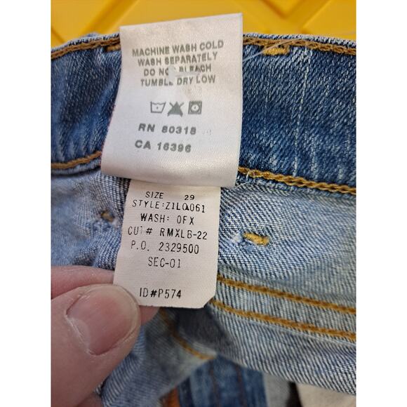 Lucky Brand Women's Light‎ Wash Sweet N' Low Regular Length Jeans Size 29 - Picture 7 of 7